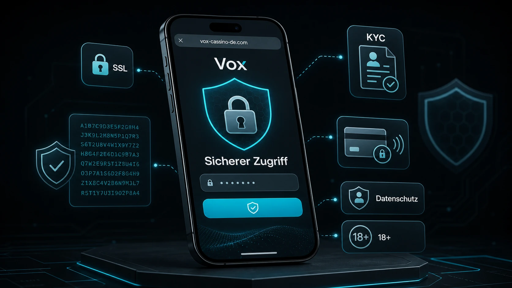 Sicherheit der Vox Casino Mobile App