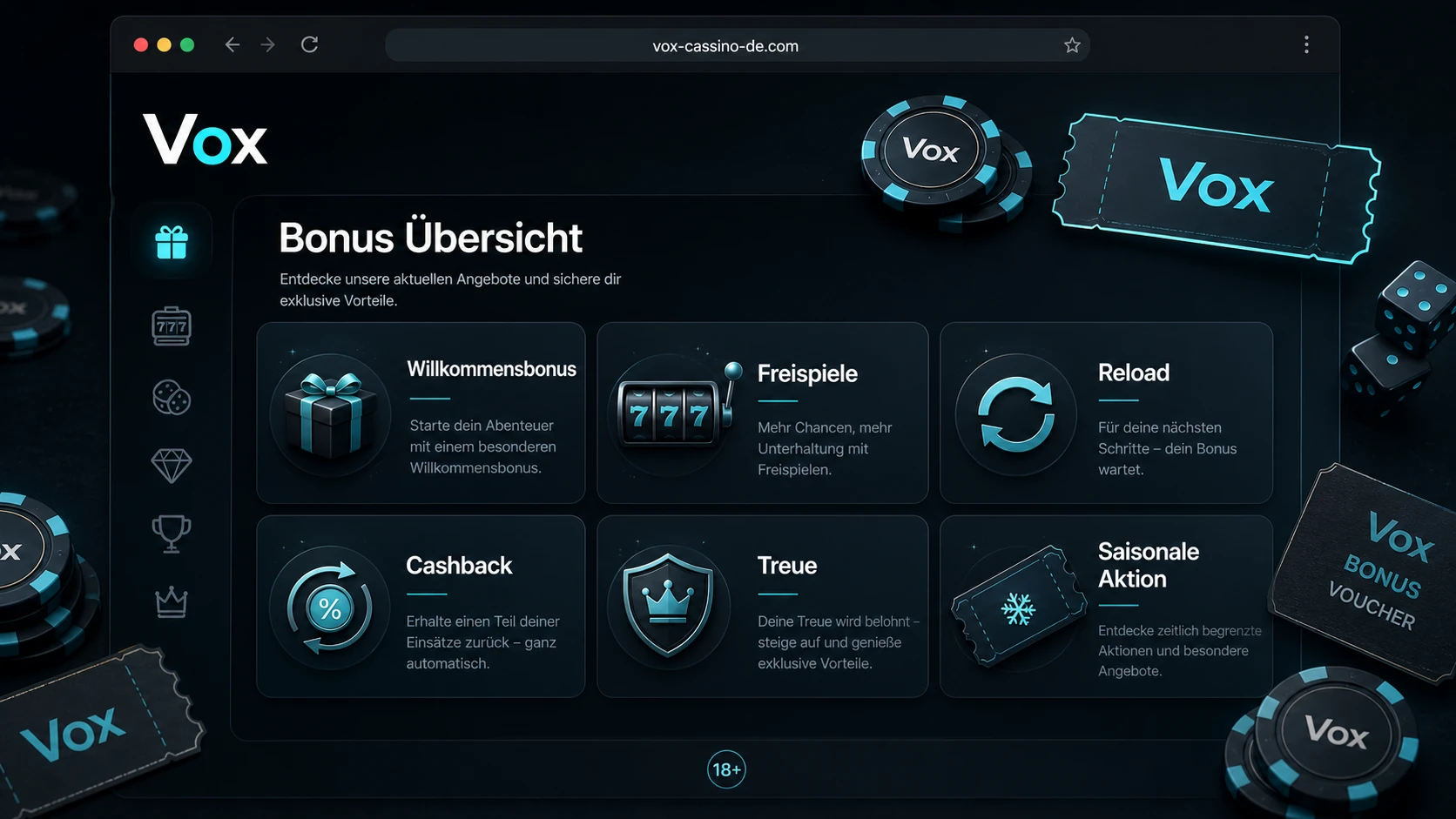 Welche Bonusangebote bietet Vox Casino?