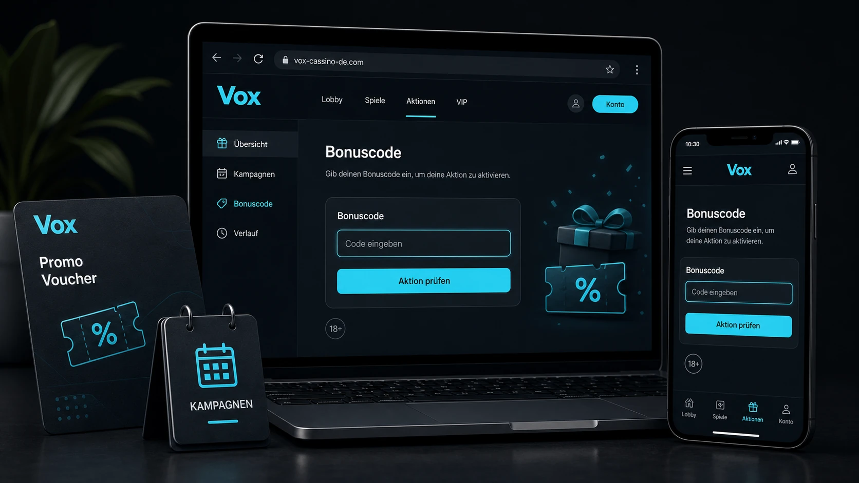Vox Casino Bonus Code und Promo Codes