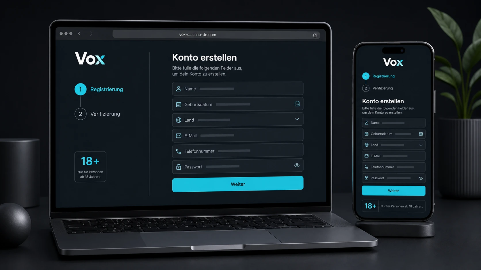 Vox Casino Registrierung
