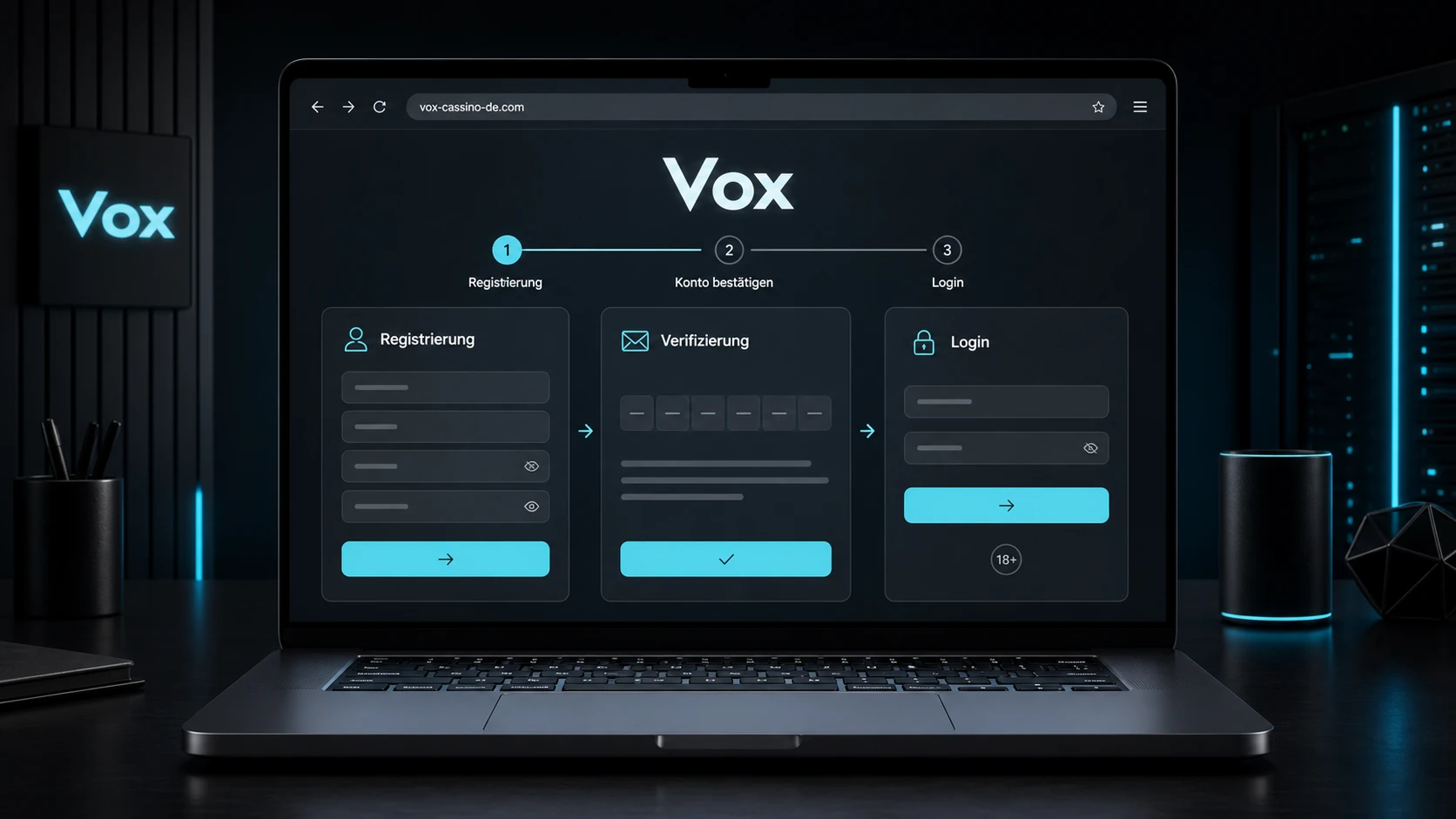 Registrierung und Vox Casino Login